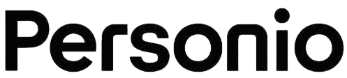 personio logo, black