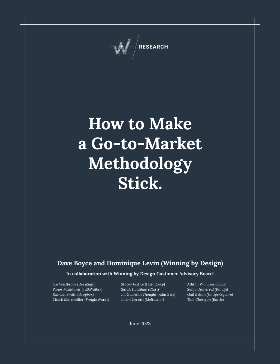 How To Make A Go To Market Methodology Stick Research Paper