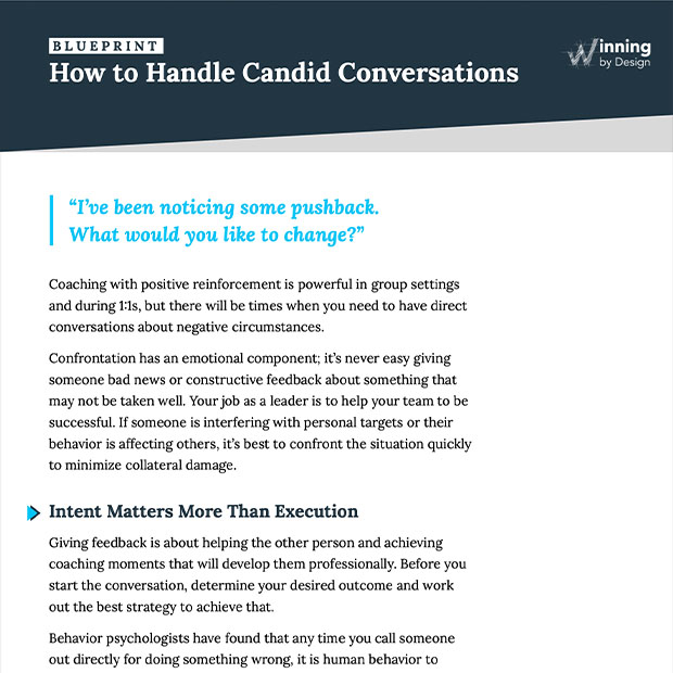 How to Handle Candid Conversations