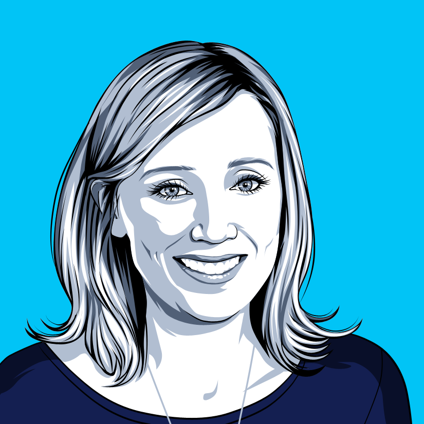 shari johnston headshot, winning by design branding