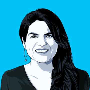 leena wood headshot, winning by design branding