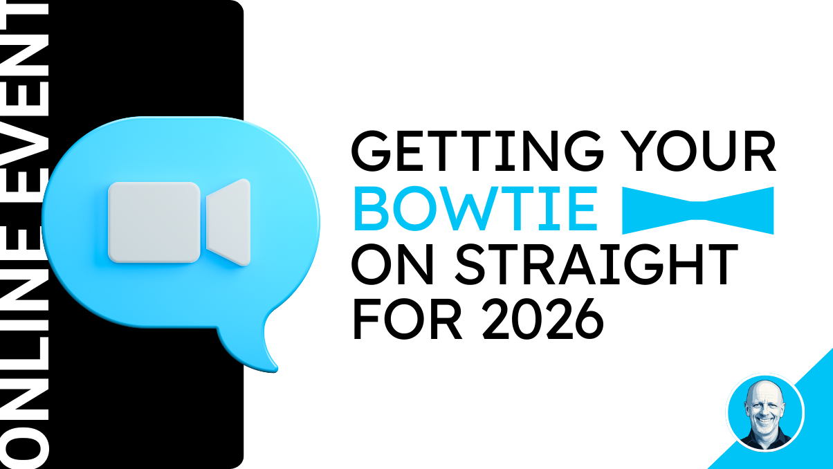 getting your bowtie on straight event cover image