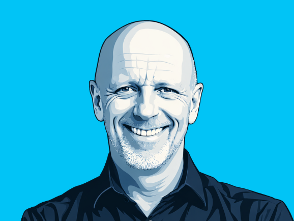 jacco van der kooij headshot, winning by design branding