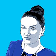 ella white headshot, winning by design branding