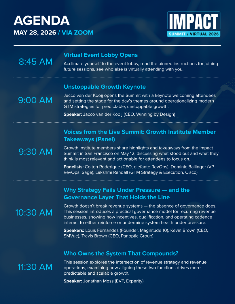 impact summit 2026 virtual agenda - page 2