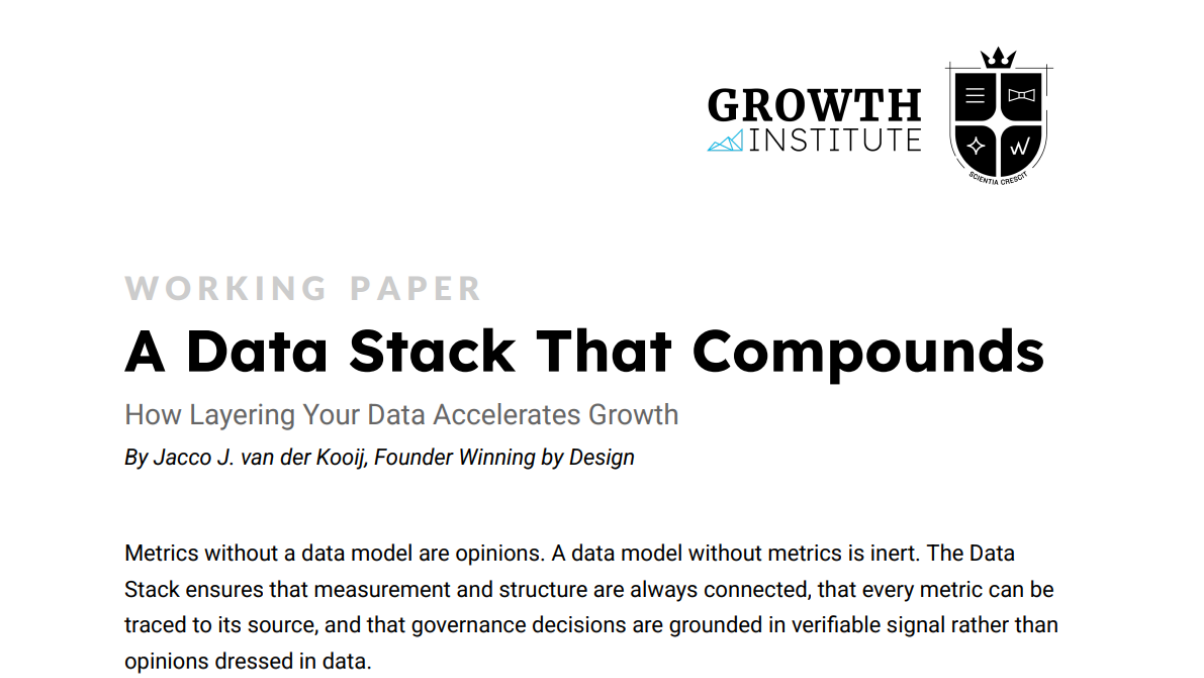 A Data Stack That Compounds - page 1