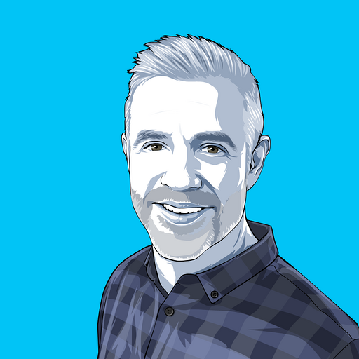 patrick mcgrann headshot, winning by design branding