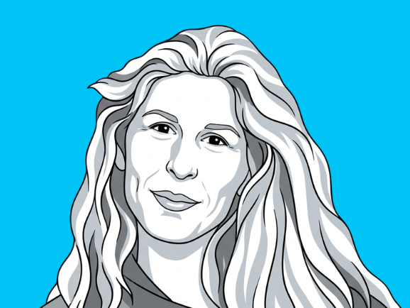 yasmine de aranda headshot, winning by design branding